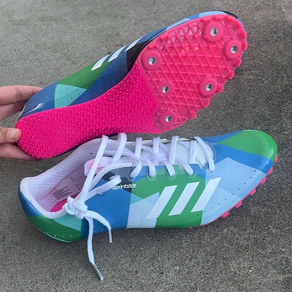 ADIDAS Sprintstar Running Shoes NWOB Size 10 - Picture 1 of 14